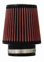 Injen - Injen X-1017-BR Injen High Performance Air Filter - 3.00 Black Filter 6 Base / 5 Tall / 4 Top - 45 Pleat - Image 4
