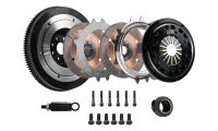 DKM Clutch - DKM Clutch MR-030-050 DKM Clutch 01-06 Mini Cooper/S R53 184mm Ceramic Twin Disc MR Clutch w/Flywheel (750 ft/lbs Torque) - Image 2
