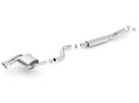 Borla - Borla 140505 Borla 08-12 BMW 328i Sdm E90 2.0L RWD Dual Left Rear Exit Touring Cat-Back Exhaust - Fits 2006-2011 BMW 328i, 325i - Image 3