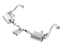 Borla - Borla 140534 Borla 14-15 Porsche Cayman/Boxster (981) RWD 2Dr Dual Center Rear Exit Catback 4in Tip Exhaust Sys - Fits 2013-2016 Porsche Cayman, Boxster - Image 3