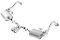 Borla - Borla 140534 Borla 14-15 Porsche Cayman/Boxster (981) RWD 2Dr Dual Center Rear Exit Catback 4in Tip Exhaust Sys - Fits 2013-2016 Porsche Cayman, Boxster - Image 4