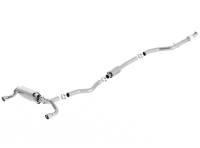 Borla - Borla 140580 Borla 13-16 BMW 335i / 435i Atak Cat back SS 3.0in, 2.25in 3.5in Tip Single Rolled - Fits 2012-2016 BMW 435i, 335i - Image 3