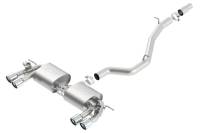 Borla - Borla 140643 Borla 2015 Volkswagen Golf-R 2.0L Turbo S-Type CB Exhaust - Fits 2015-2017 Volkswagen Golf R - Image 2