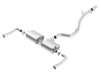 Borla - Borla 140682 Borla 14-16 Audi A3 Quattro 2.0L Turbo AT/MT RWD 4DR S-Type Cat-Back Exhaust Single Split Rear Exit - Fits 2015-2020 Audi A3 Quattro - Image 2