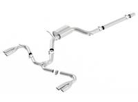 Borla - Borla 140741SB Borla 14-19 Seat Leon Cupra 2.0L AT/MT FWD 4DR Stainless Steel S-Type Catback Exhaust Brushed Tip - Image 1