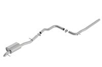 Borla - Borla 140763 Borla 2019 Volkswagen Jetta 1.4L 2.5in Pipe Dia 2.5in Tip Turn Down Pipe S Type Catback Exhaust - Fits 2019-2021 Volkswagen Jetta - Image 1