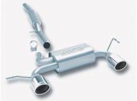 Borla - Borla 14957 Borla 01-06 Audi TT Quattro 1.8T 225HP MT AWD 2dr Single Split Rear Exit SS Catback Exhaust - Fits 2001-2006 Audi TT Quattro - Image 5
