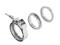 Borla - Borla 18007 Borla Universal 2.25in Stainless Steel 3pc V-Band Clamp w/ Male and Female Flanges - Image 1