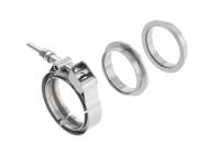 Borla - Borla 18007 Borla Universal 2.25in Stainless Steel 3pc V-Band Clamp w/ Male and Female Flanges - Image 2