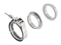 Borla - Borla 18008 Borla Universal 2.5in Stainless Steel 3pc V-Band Clamp w/ Male and Female Flanges - Image 2