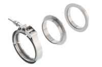 Borla - Borla 18009 Borla Universal 3in Stainless Steel 3pc V-Band Clamp w/ Male and Female Flanges - Image 1