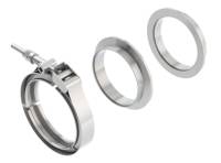 Borla - Borla 18009 Borla Universal 3in Stainless Steel 3pc V-Band Clamp w/ Male and Female Flanges - Image 2