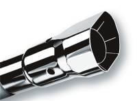 Borla - Borla 20115 Borla Universal Polished Tip Single Square Angle-Cut Intercooled (inlet 2 1/4in. Outlet 2 1/2 x 2 3/ - Image 1