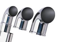 Borla - Borla 20140 Borla Universal Polished Tip Single Round Turndown/Turnout (inlet 3in. Outlet 3in) *NO Returns* - Image 4