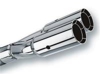 Borla - Borla 20203 Borla Universal Polished Tip Dual Round Intercooled (inlet 2 1/2in. Outlet 3in) *NO Returns* - Image 1