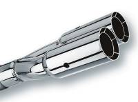 Borla - Borla 20203 Borla Universal Polished Tip Dual Round Intercooled (inlet 2 1/2in. Outlet 3in) *NO Returns* - Image 3