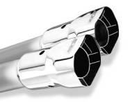 Borla - Borla 20203 Borla Universal Polished Tip Dual Round Intercooled (inlet 2 1/2in. Outlet 3in) *NO Returns* - Image 4