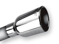 Borla - Borla 20236 Borla 2.25in Inlet 3.19in Round Rolled Angle Cut Outlet x 5in Long Embossed Tip - Image 3