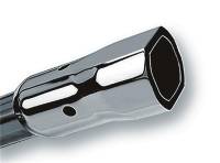 Borla - Borla 20252 Borla 2.25in Inlet 3.38in x 3.0in Square Angle Cut Phantom x 6.5in Long Universal Exhaust Tips - Image 3