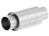 Borla - Borla 40004S Borla 3 -1/2in In/Out x 5in Round x 8in Long XR-1 Sportsman Shorty Racing Muffler - Image 2