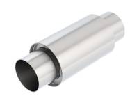 Borla - Borla 40004S Borla 3 -1/2in In/Out x 5in Round x 8in Long XR-1 Sportsman Shorty Racing Muffler - Image 3