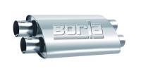 Borla - Borla 400286 Borla 2.50in Dual In/Out 19in x 9.5in x 4in PRO-XS Muffler - Image 2