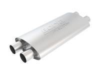 Borla - Borla 400287 Borla 2.25in Dual In/Out 19in x 9.5in x 4in Turbo XL Muffler - Image 4