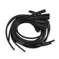 ACCEL - BDDP 5040K Spark Plug Wire Set - 8mm - Universal - Black Wire with Black Straight Boots - Image 1