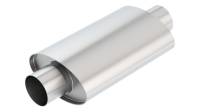 Borla - Borla 400371 Borla XR-1 Multi-Core 3in Ctr-Ctr Oval 16in x 4.25in x 7.88in Rotary Engine Equipped Racing Muffler - Image 2