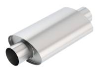 Borla - Borla 400372 Borla XR-1 Multi-Core 3in Ctr-Ctr Oval 12in x 4.25in x 7.88in Rotary Engine Equipped Racing Muffler - Image 3