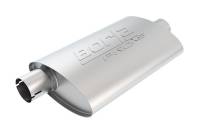 Borla - Borla 400476 Borla Pro-XS 2in Tubing 14in x 4in x 9.5in Oval Notched Center/Offset Muffler - Image 1