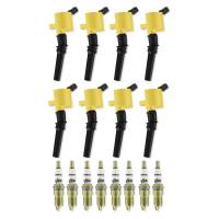 ACCEL - BDDP 811432 ACCEL Ignition Upgrade Kit- 1998-2008 Ford 4.6L/5.4L/6.8L 2-valve, yellow 8-pack - Image 1