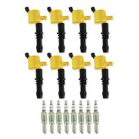 ACCEL - BDDP 811433 ACCEL Ignition Upgrade Kit- 2004-2008 Ford 4.6L/5.4L/6.8L 3-valve, yellow 8-pack - Image 1
