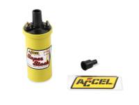 ACCEL - BDDP 8140 ACCEL Ignition Coil - Yellow - 42000v 1.4 ohm primary - Points - up to 6500 RPM - Image 1
