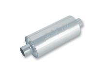 Borla - Borla 400498 Borla Transverse Flow Notched Muffler - Oval Single Inlet/Dual Outlet 2.5in 19in x 10.5in x 5.5in - Image 2