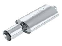 Borla - Borla 40057 Borla Boomer Muffler Thumper Oval 2-1/4in In 4in Side Round Out - Image 2