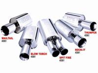 Borla - Borla 40057 Borla Boomer Muffler Thumper Oval 2-1/4in In 4in Side Round Out - Image 4
