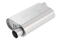 Borla - Borla 400774 Borla CrateMuffler Small Block Chevrolet ATAK 2.5in Offset/Offset 14inx4.35inx9in Muffler - Image 2