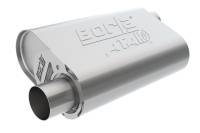Borla - Borla 400841 Borla CrateMuffler SBC Hot 350/383 3inch Offset/Offset 14in x 4.35in x 9in Oval Muffler - Image 1