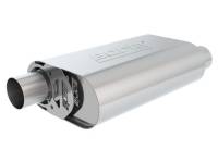Borla - Borla 400847 Borla CrateMuffler Stock SBC 283/327/350 ATAK 2.25in Offset/Offset 14inx4.35inx9in Oval Muffler - Image 3