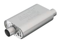 Borla - Borla 400850 Borla CrateMuffler STOCK SBC 283/327/350 ATAK 2.5in Offset/Center 14in x 4.35in x 9in Oval Muffler - Image 3