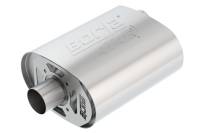 Borla - Borla 400856 Borla CrateMuffler Ford 5.0L Coyote ATAK 2.5in Offset/Center 12in x 6in x 10.34in Muffler - Image 3