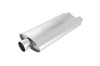 Borla - Borla 40349 Borla Pro-XS 3in, 2-1/2in, 19in x 9-1/2in x 4in Oval Cen/Dual Turbo XL Muffler - Image 1