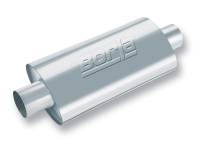 Borla - Borla 40942 Borla XR-1 Racing Sportsman 2 1/2 inch Outlet / 2 1/2 inch Inlet 16in Case Oval Muffler - Image 2