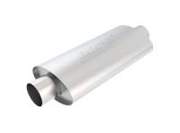 Borla - Borla 40944 Borla XR-1 Racing Sportsman 3 inch Outlet / 3 inch Inlet Oval Muffler - Image 1