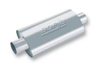 Borla - Borla 40946 Borla XR-1 Racing Sportsman 3.5in. Outlet / 3.5in Inlet Oval Muffler - 5in Diameter x 15in Length - Image 3