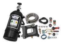 NOS - BHHV 05001BNOS NOS Powershot Wet Nitrous System for 4150 4-barrel Carburetor - Black - Image 1