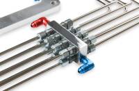 NOS - BHHV 13350-CNOS NOS Blower Injector Plate, Polished Finish, Red & Blue Plumbing - Image 2