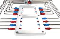 NOS - BHHV 13350-CNOS NOS Blower Injector Plate, Polished Finish, Red & Blue Plumbing - Image 3