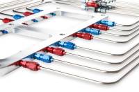 NOS - BHHV 13350-CNOS NOS Blower Injector Plate, Polished Finish, Red & Blue Plumbing - Image 5